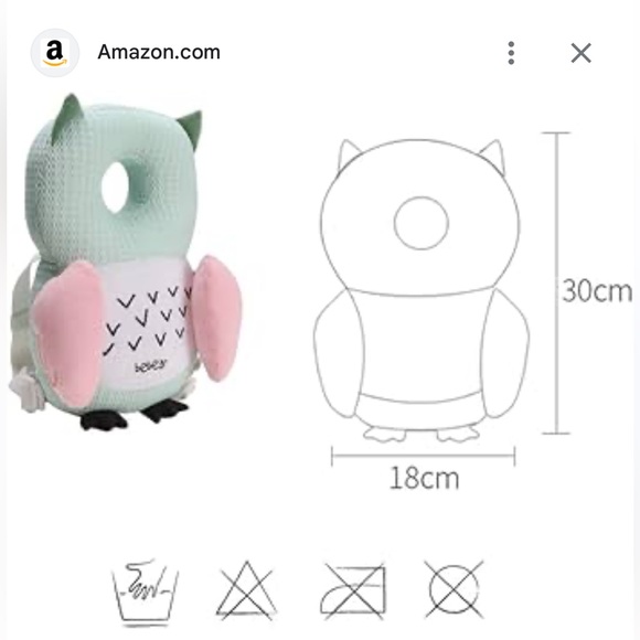 Bebamour Baby Toddlers Head Protective Adjustable Infant Safety Pad for walkers - Picture 3 of 8